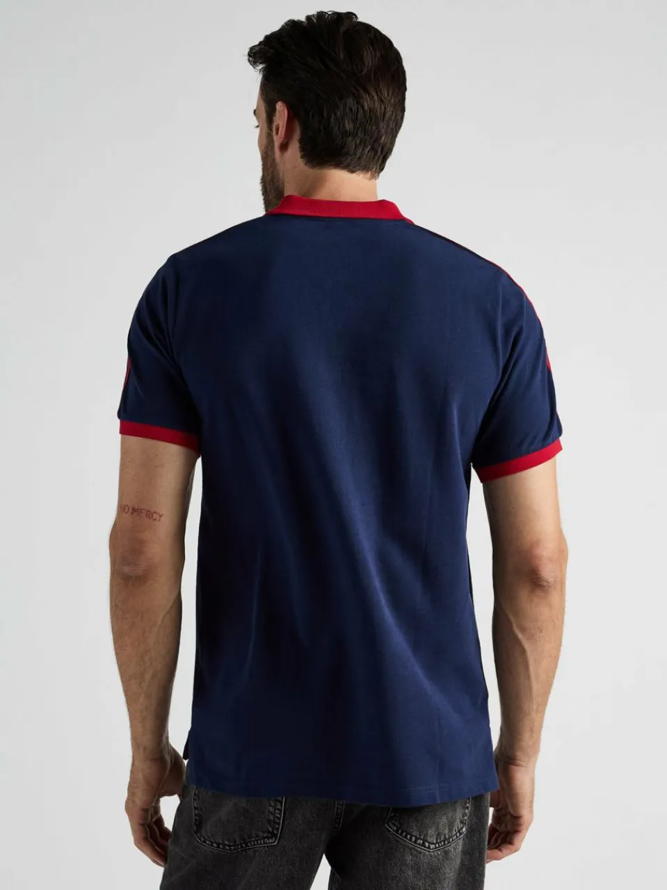 JCC Poloshirts<Herren Poloshirt blau uni