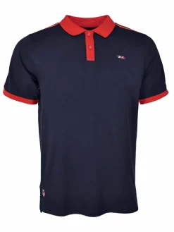 JCC Poloshirts<Herren Poloshirt blau uni