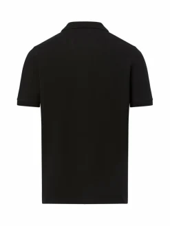 Fynch-Hatton Poloshirts<Herren Poloshirt schwarz uni