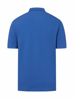 Nils Sundström Poloshirts<Herren Poloshirt blau uni