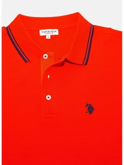 U.S. Polo Assn. Poloshirts<Herren Poloshirt rot uni