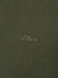 s.Oliver Poloshirts<Herren Poloshirt khaki uni