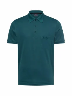 Ragman Poloshirts<Herren Poloshirt petrol uni
