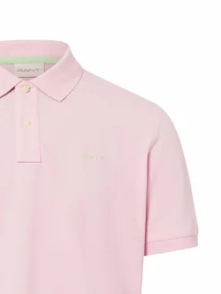 Gant Poloshirts<Herren Poloshirt rosa uni