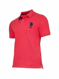 U.S. Polo Assn. Poloshirts<Herren Poloshirt rot uni