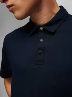 Daniel Hechter Poloshirts<Herren Poloshirt blau uni