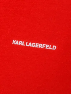 KARL LAGERFELD Poloshirts<Herren Poloshirt orange uni