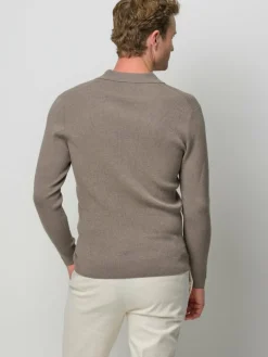 Profuomo Poloshirts<Herren Poloshirt braun uni