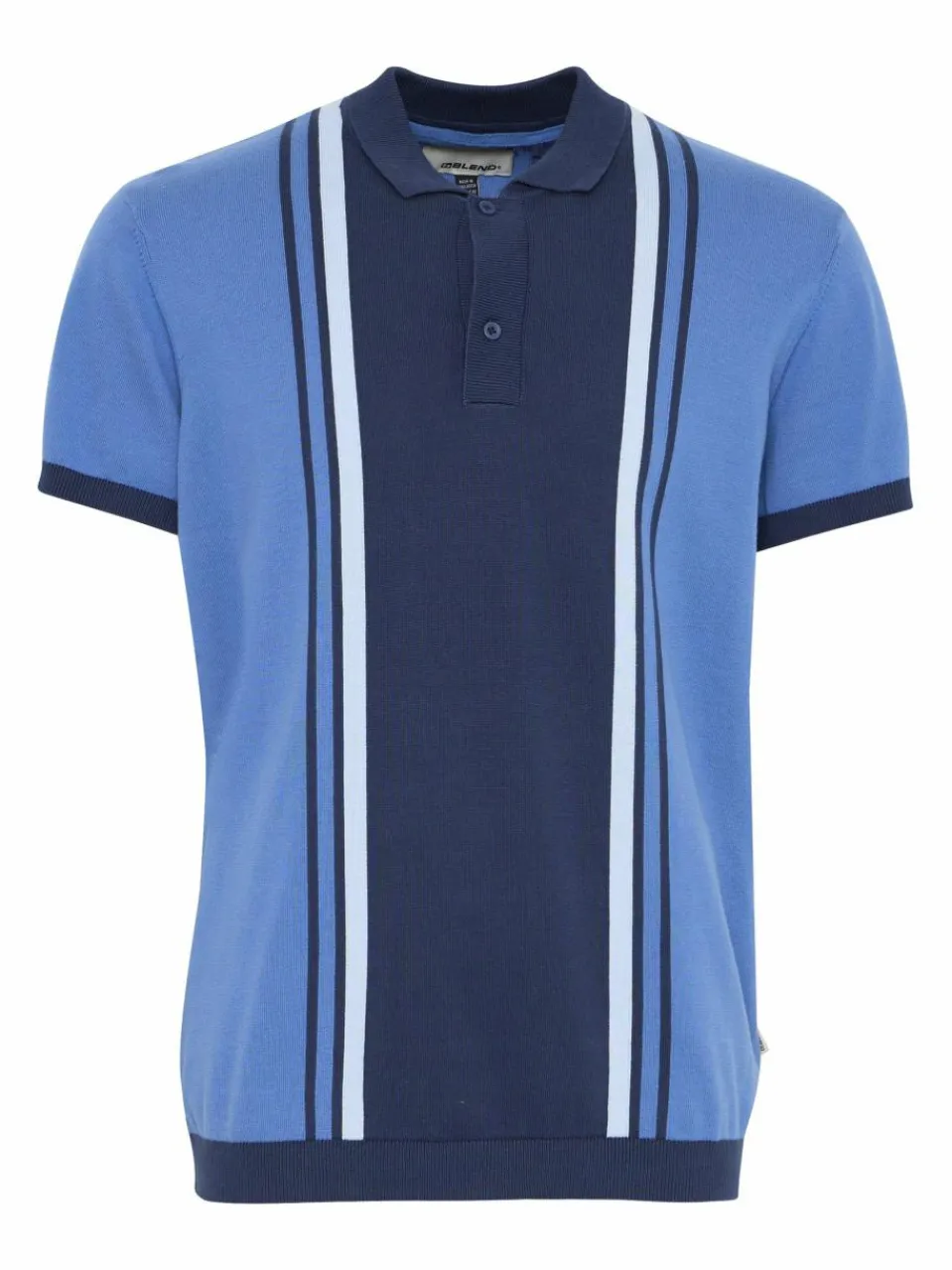 BLEND Poloshirts<Herren Poloshirt blau gestreift