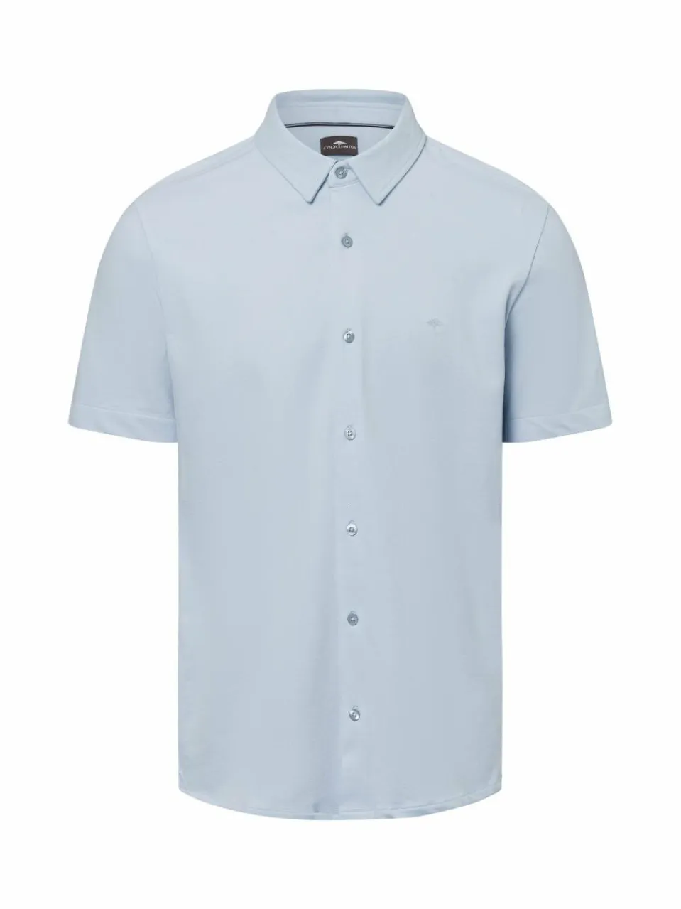 Fynch-Hatton Poloshirts<Herren Poloshirt hellblau uni