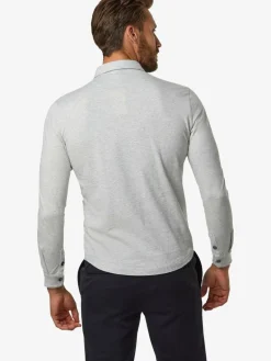 Profuomo Poloshirts|Shirts<Herren Poloshirt grau uni