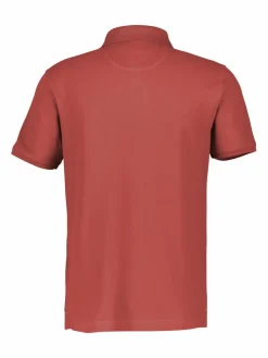 LERROS Poloshirts<Herren Poloshirt rot uni