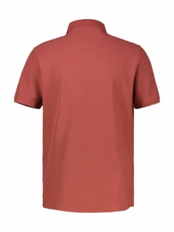LERROS Poloshirts<Herren Poloshirt rot uni