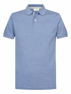 Profuomo Poloshirts<Herren Poloshirt hellblau uni