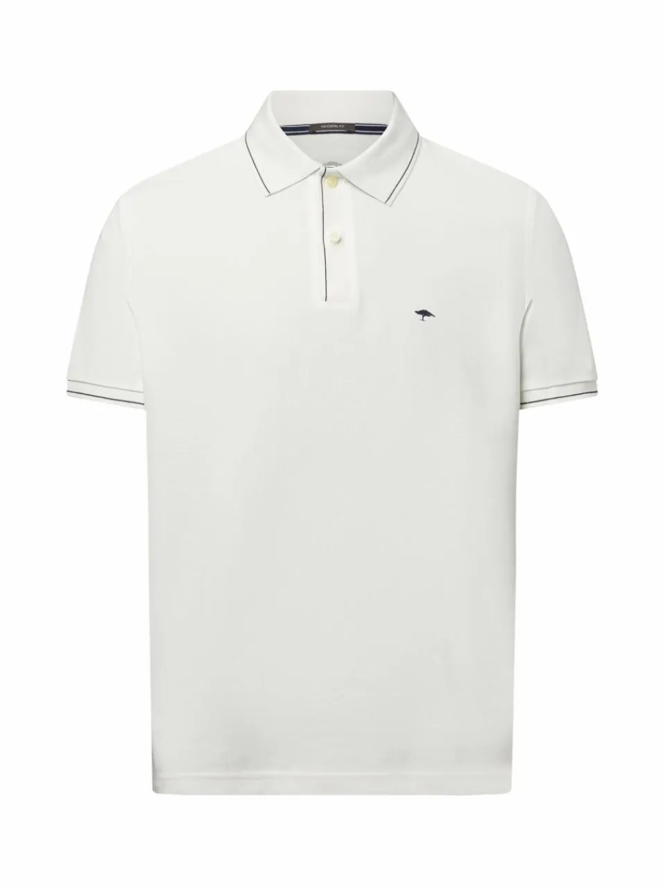 Fynch-Hatton Poloshirts<Herren Poloshirt weiß uni