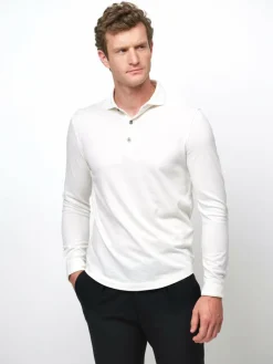Profuomo Poloshirts<Herren Poloshirt weiß uni