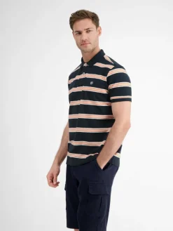 LERROS Poloshirts<Herren Poloshirt marine gestreift