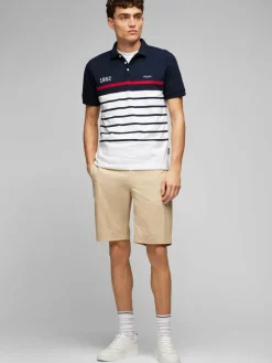 Daniel Hechter Poloshirts<Herren Poloshirt blau gestreift