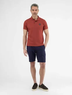 LERROS Poloshirts<Herren Poloshirt rot uni