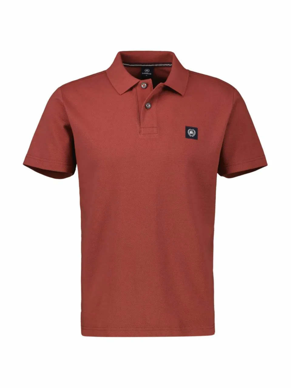 LERROS Poloshirts<Herren Poloshirt rot uni