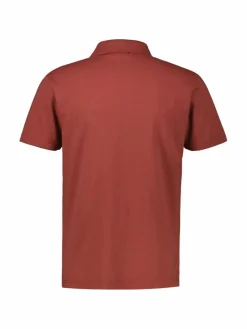 LERROS Poloshirts<Herren Poloshirt rot uni