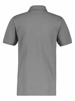 LERROS Poloshirts<Herren Poloshirt grau uni