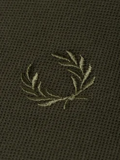 Fred Perry Poloshirts<Herren Poloshirt grün uni