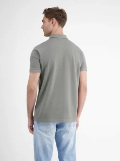LERROS Poloshirts<Herren Poloshirt grau uni