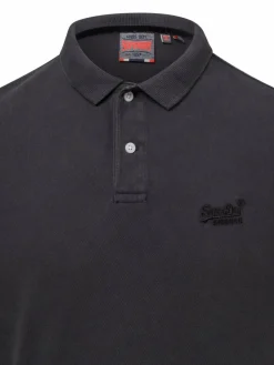 Superdry Poloshirts<Herren Poloshirt grau uni