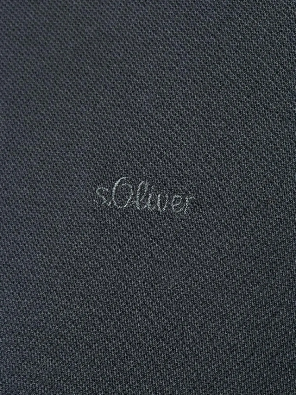 s.Oliver Poloshirts<Herren Poloshirt anthrazit uni