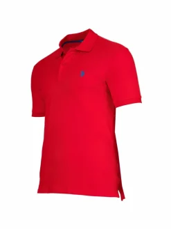 U.S. Polo Assn. Poloshirts<Herren Poloshirt rot uni