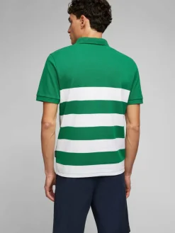 Daniel Hechter Poloshirts<Herren Poloshirt grün gestreift