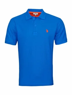 U.S. Polo Assn. Poloshirts<Herren Poloshirt blau uni