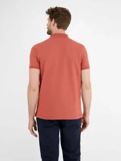 LERROS Poloshirts<Herren Poloshirt rot uni