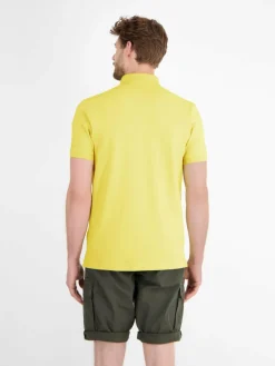 LERROS Poloshirts<Herren Poloshirt gelb uni