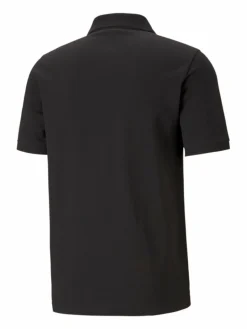 Puma Poloshirts<Herren Poloshirt schwarz uni