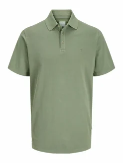 Jack & Jones Poloshirts<Herren Poloshirt grün uni