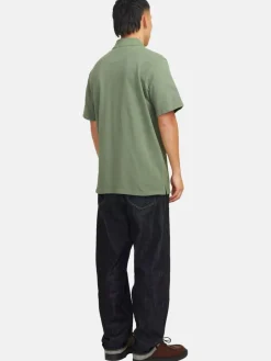 Jack & Jones Poloshirts<Herren Poloshirt grün uni