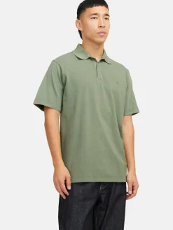 Jack & Jones Poloshirts<Herren Poloshirt grün uni