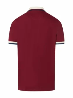 Finshley & Harding London Poloshirts<Herren Poloshirt bordeaux uni