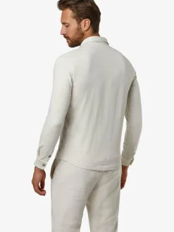 Profuomo Pullover & Strickjacken|Shirts<Herren Poloshirt beige uni