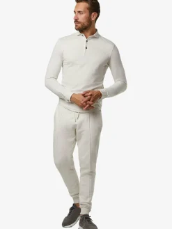 Profuomo Pullover & Strickjacken|Shirts<Herren Poloshirt beige uni