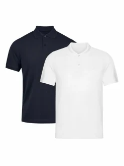 DANISH ENDURANCE Poloshirts<Herren Poloshirt weiß uni