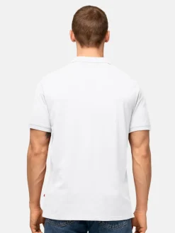 DANISH ENDURANCE Poloshirts<Herren Poloshirt weiß uni