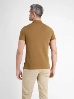 LERROS Poloshirts<Herren Poloshirt kastanie uni