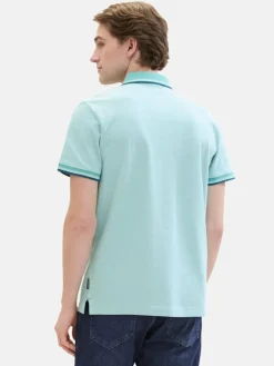 Tom Tailor Poloshirts<Herren Poloshirt hellblau uni