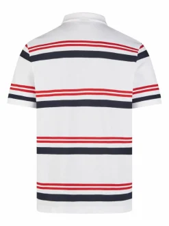 Daniel Hechter Poloshirts<Herren Poloshirt weiß gestreift