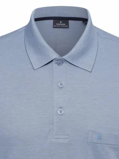 Ragman Poloshirts<Herren Poloshirt hellgrau uni