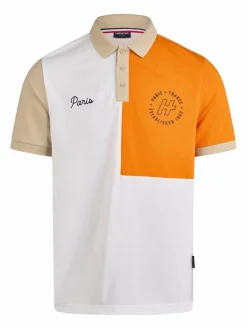 Daniel Hechter Poloshirts<Herren Poloshirt orange gemustert