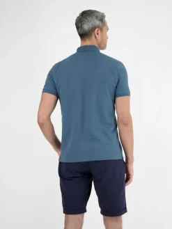 LERROS Poloshirts<Herren Poloshirt hellblau uni